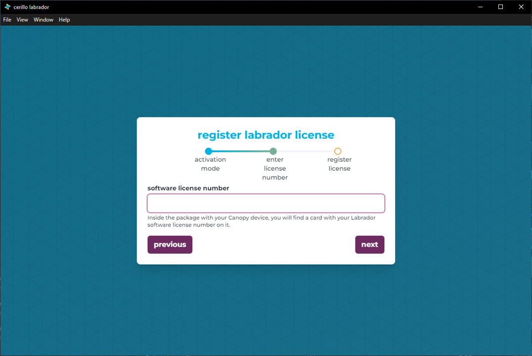 Labrador Unlimited Register License Number